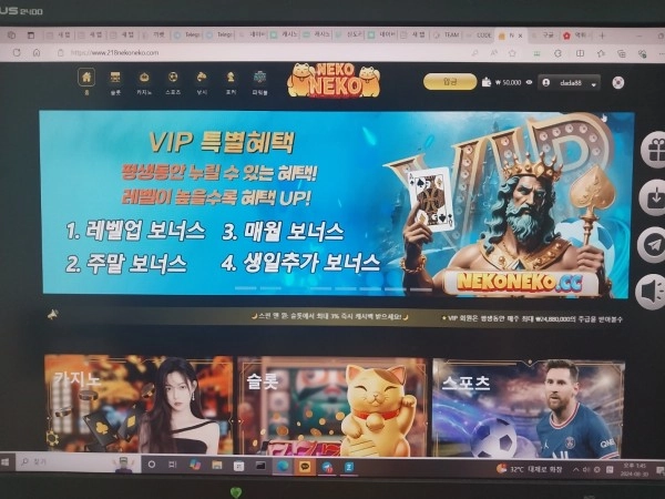 네코네코 먹튀 금액 108만원 슬롯